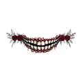 Halloween Rose Maw Tattoo