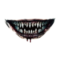 Halloween Beast Maw Tattoo
