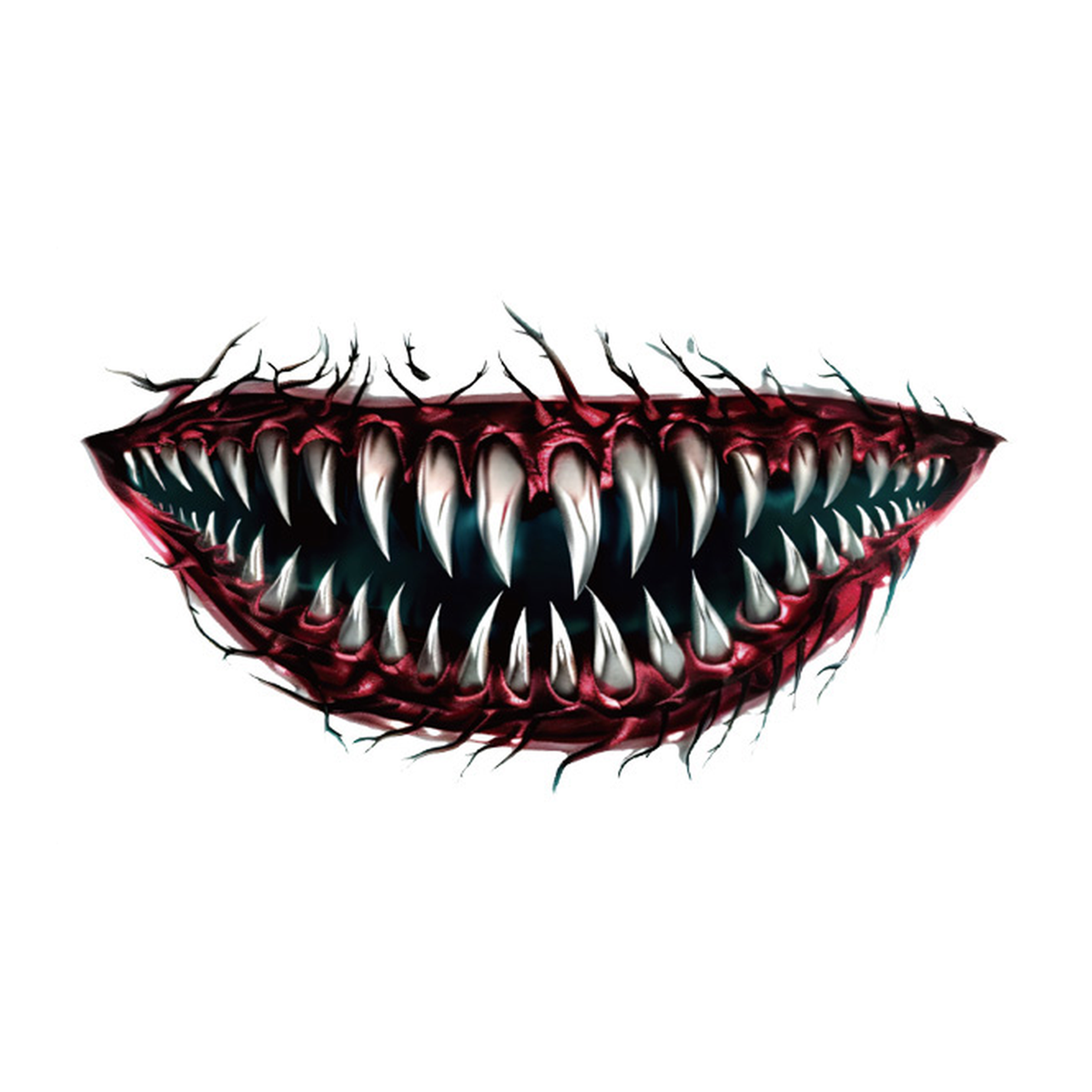 Halloween Thornjaw Tattoo
