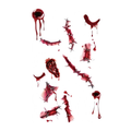 Halloween Thorn Wound Tattoo Stickers
