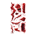 Halloween Stitch Gore Tattoo Stickers