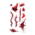 Halloween Stitch Wound Tattoo Stickers