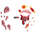 Ghost Candy Halloween Tattoo