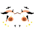 Bat Pumpkin Halloween Tattoo