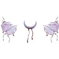 Moon Drip Halloween Tattoo