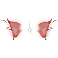 Demon Ear Halloween Tattoo