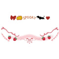 Strawberry Bow Halloween Tattoo