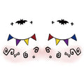Party Bat Halloween Tattoo