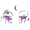 Moon Claw Halloween Tattoo