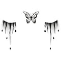 Drip Butterfly Halloween Tattoo