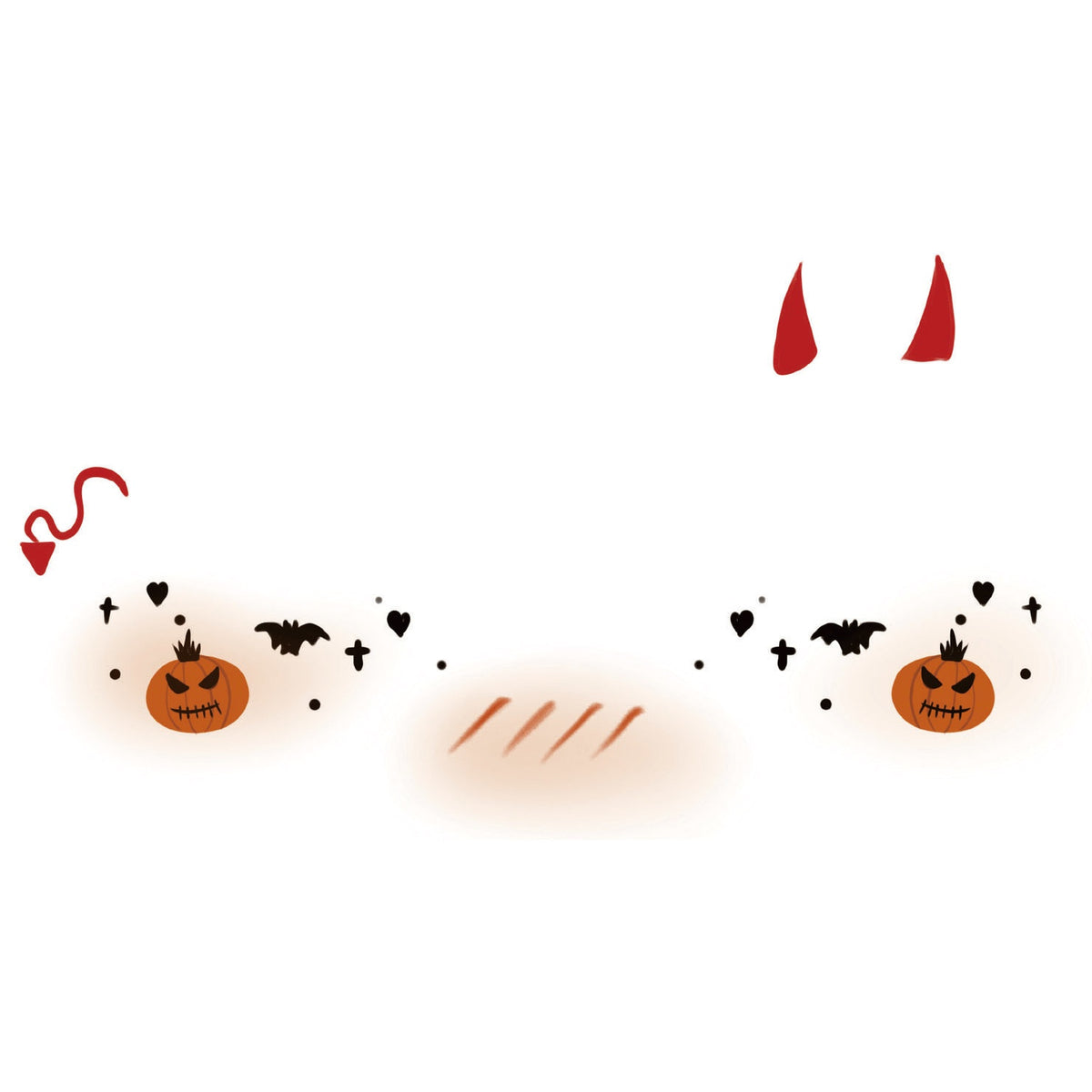 Devil Pumpkin Halloween Tattoo