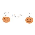 Halloween Pumpkin Tattoo Stickers
