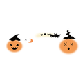 Halloween Witch Pumpkin Tattoo Stickers