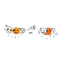Halloween Skull Ghost Tattoo Stickers