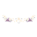 Halloween Witch Hat Tattoo Stickers