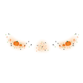Halloween Pumpkin Star Tattoo Stickers