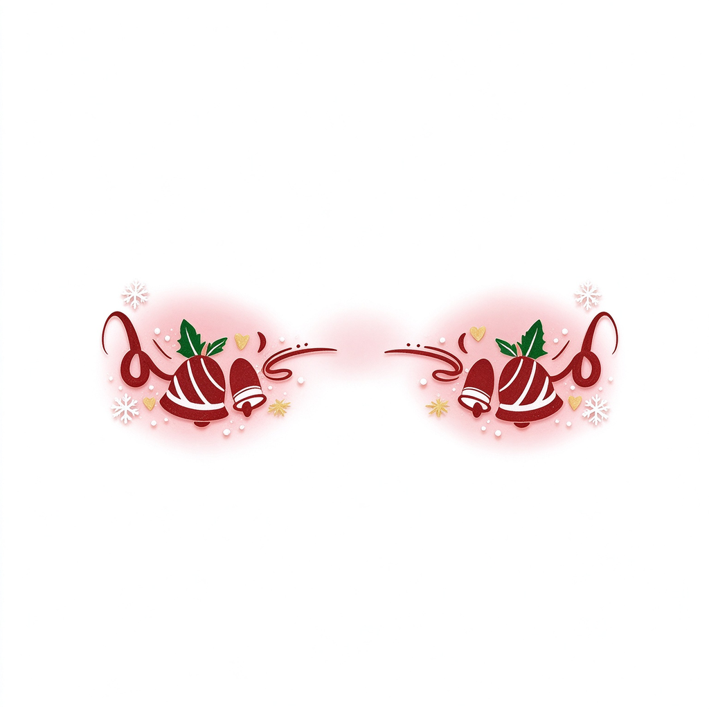 Bell Holly Christmas Washi