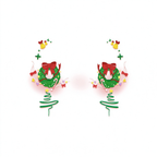 Christmas Wreath Face Temporary Tattoos