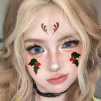Reindeer Antler Holly Berry Christmas Face Temporary Tattoos