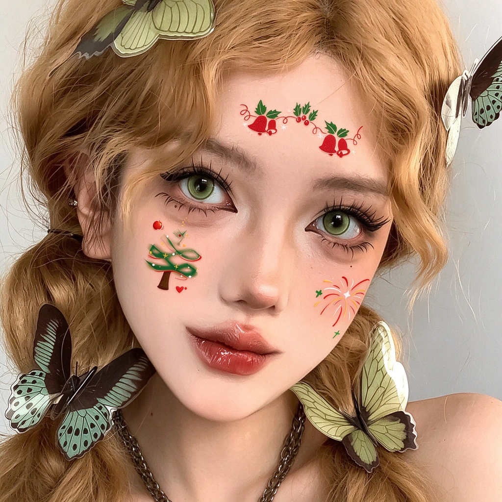 Bell Tree Face Tattoos
