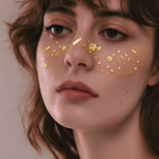 Metallic Glitter Star & Candy Temporary Tattoos
