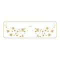 Metallic Glitter Snowflake & Heart Temporary Tattoos