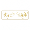 Metallic Glitter Tree & Santa Temporary Tattoos