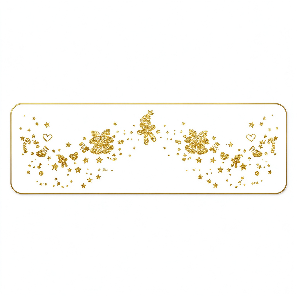 Metallic Glitter Butterfly & Star Temporary Tattoos