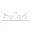 Silver Glitter Star & Candy Temporary Tattoos