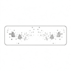 Silver Glitter Tree & Santa Temporary Tattoos