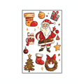 Santa Christmas Temporary Tattoos