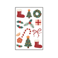 Flat Christmas Tattoos