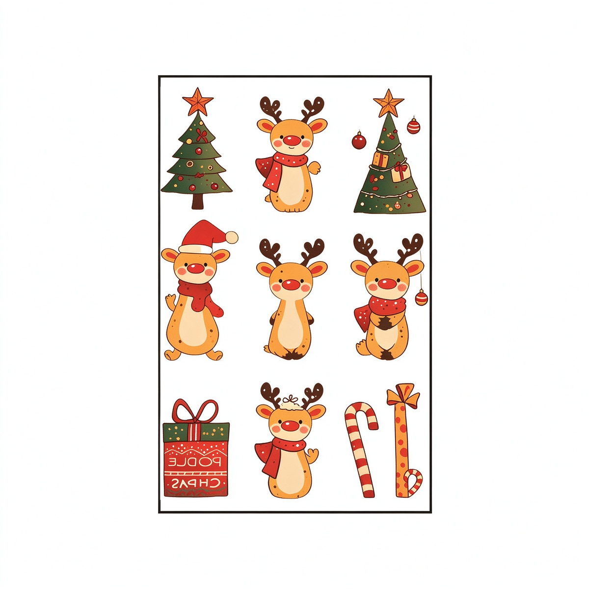 Christmas Reindeer Tattoos