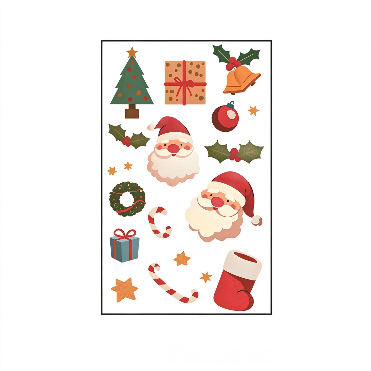 Santa Claus Tattoos