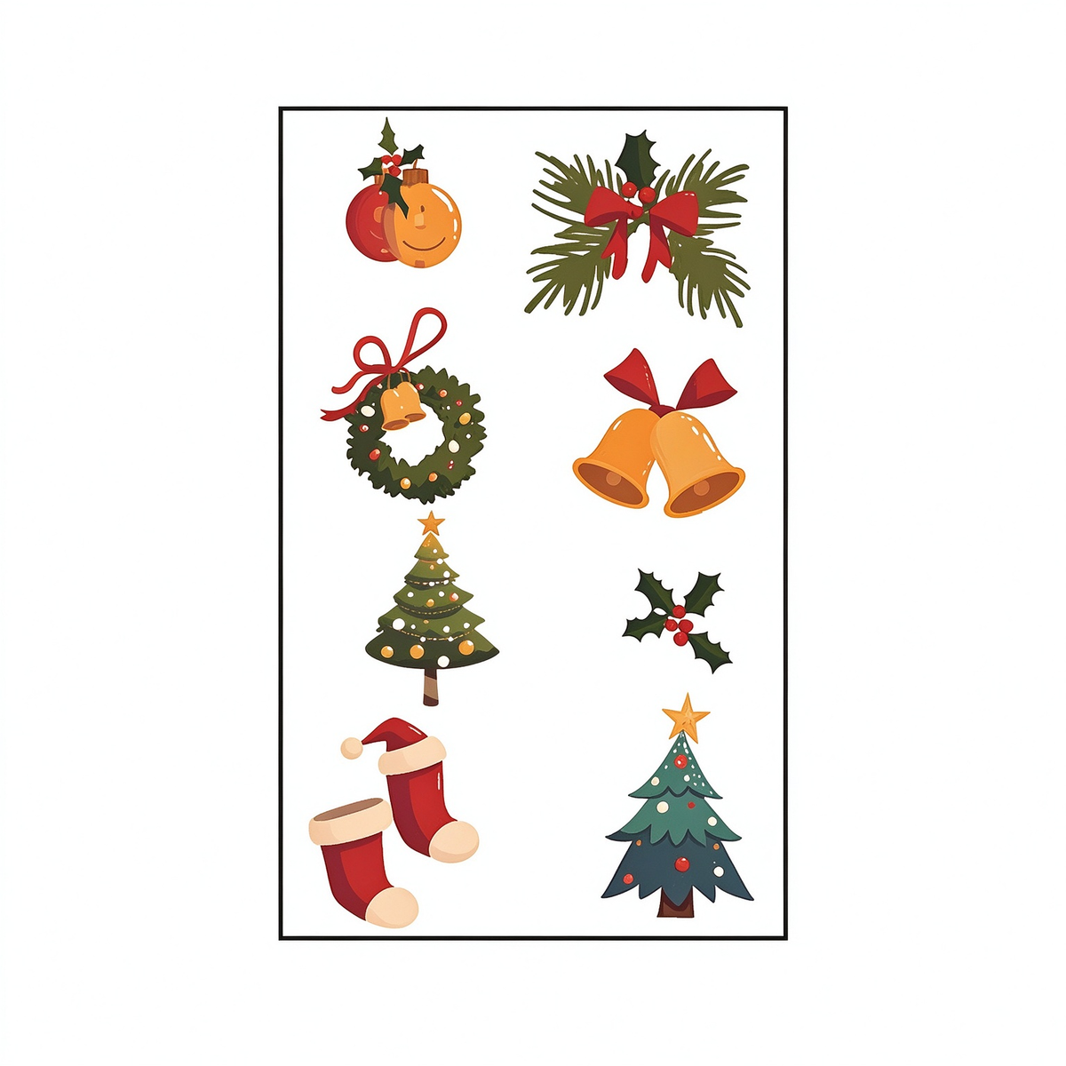 Holly Bell Xmas Tattoos