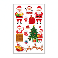 Santa Sleigh Christmas Sticker Pack