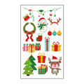 Christmas Wreath Snowman Sticker Pack