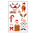 Gingerbread Photo Booth Stickers