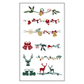 Christmas Holly Border Stickers
