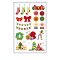 Christmas House Snow Globe Stickers