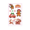 Gingerbread Sleigh Stickers