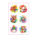 Xmas Rabbit Reindeer Stickers