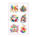 Santa Deer Xmas Stickers