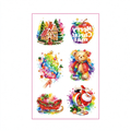 House Bear Xmas Stickers