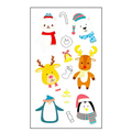 Deer Bear Xmas Stickers