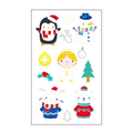 Penguin Angel Xmas Stickers