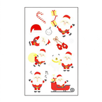 Santa Gift Xmas Stickers