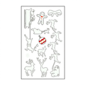 Gingerbread Xmas Stickers