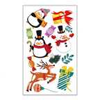 Penguin Snowman Stickers