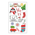 Penguin Bell Xmas Stickers